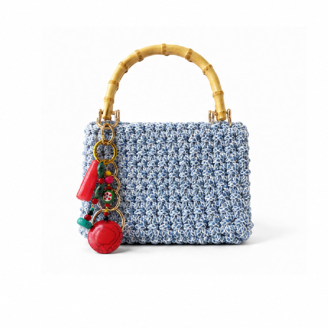 Clara Mini Bag - Shiny Blue