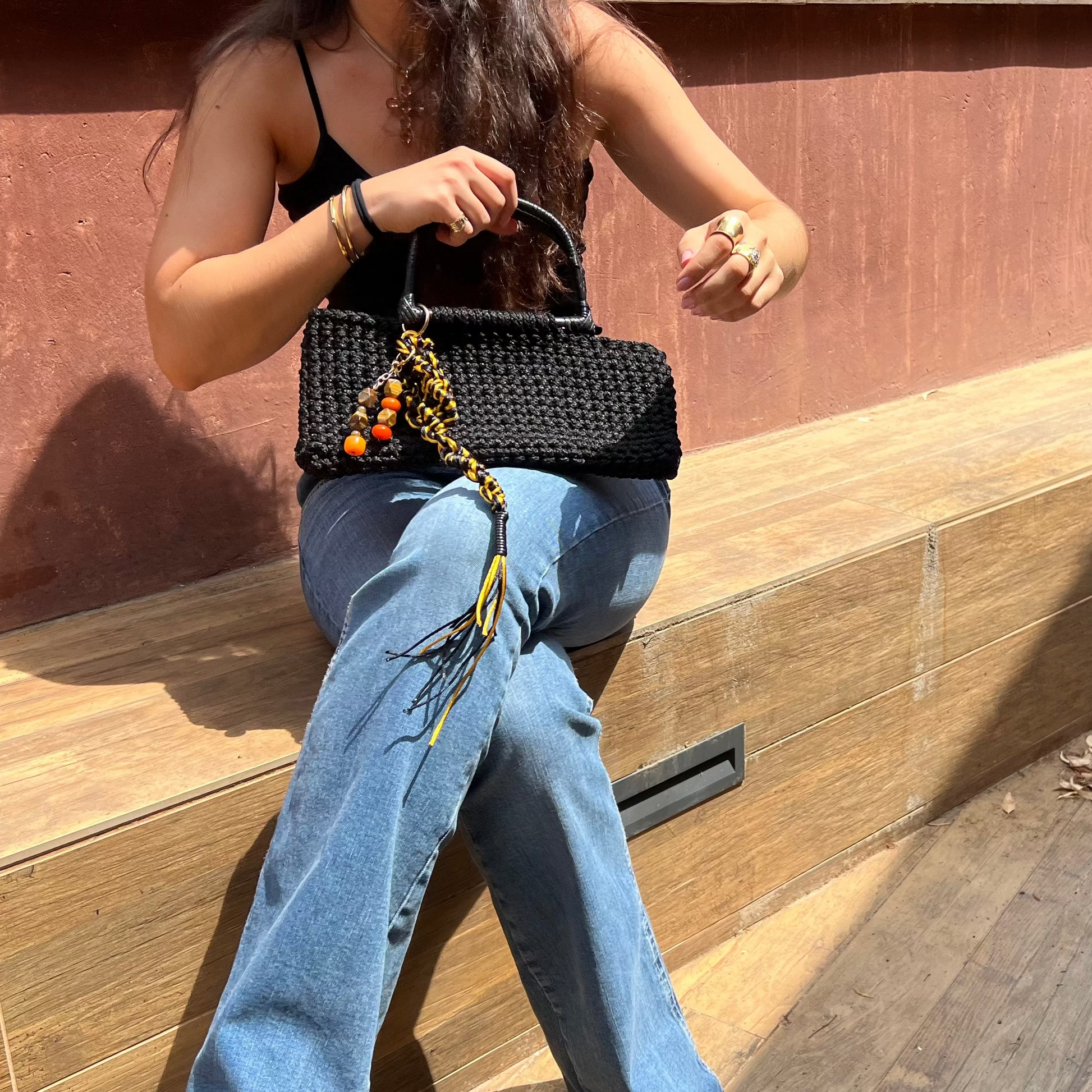 Baguette Midi Bag - Black | Limited Edition