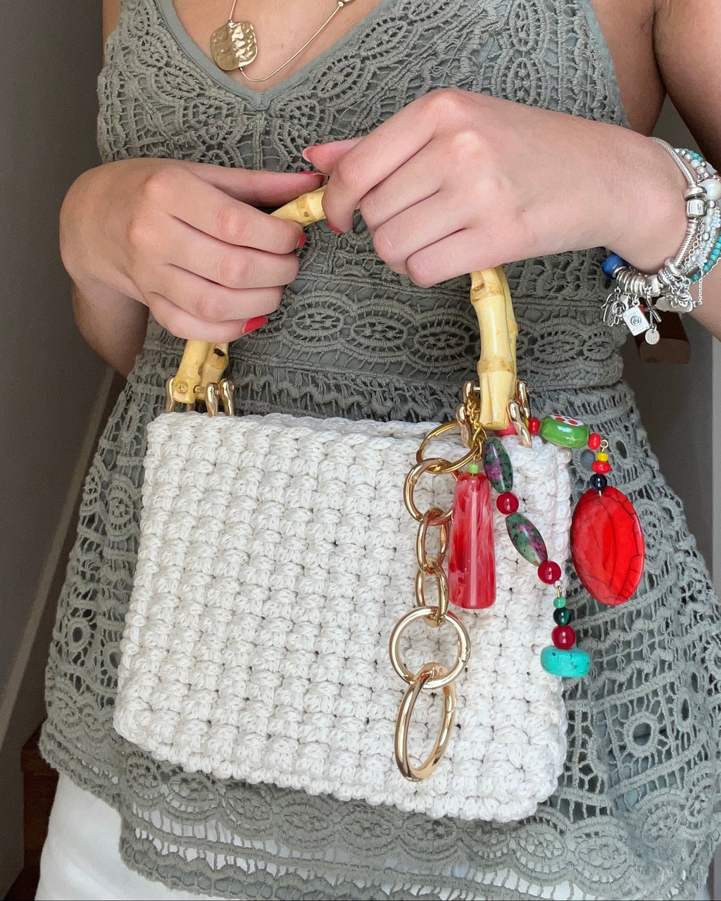 Clara Mini Bag - White